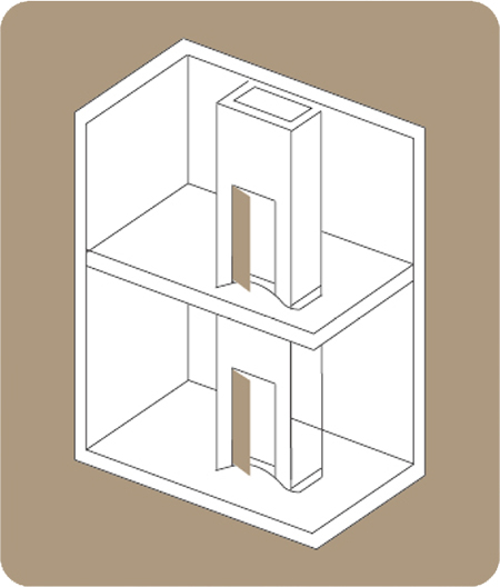 建筑预留井道